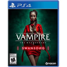 Vampire The Masquerade Swansong (PS4): Серия приставки PlayStation 4