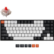 Клавіатура Keychron K2 84 Key Gateron G PRO Red Hot-Swap RGB Wireless UA Black (K2B1H_KEYCHRON): Підключення беспроводное