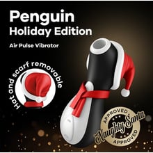 Вакуумный стимулятор Satisfyer Penguin Holiday Edition