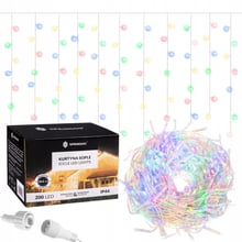 Гірлянда бахрома вулична (зовнішня) Springos 8 м 200 LED CL0203 Mix: Тип Бахрома