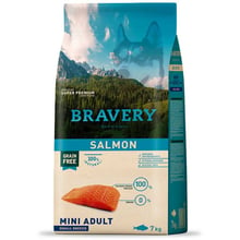 Сухой корм Bravery Salmon Mini Adult с лососем 7 кг (6725 BR SALM ADUL M_ 7KG): Тип Сухой корм