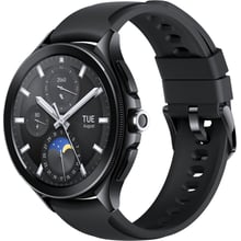 Смарт-часы Xiaomi Watch 2 Pro Black Case with Black Fluororubber Strap (UA): Дисплей 1.43" AMOLED (466x466) / 326 PPI