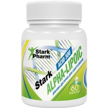 Stark Pharm Stark Alpha Lipoid Acid 300 mg Альфа-ліпоєва кислота 60 таблеток: Вид Ферментные