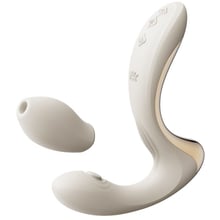 Вібратор-пульсатор з вакуумной насадкой Zalo – Talis G-Spot PulseWave Vibrator Ivory White: Для кого Для жінок