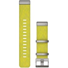Garmin MARQ QuickFit 22м Jacquard Weave Nylon Strap Yel/Green (010-12738-23)