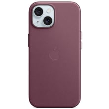 Аксесуар для iPhone Apple FineWoven Case with MagSafe Mulberry (MT3E3) for iPhone 15: Колір бордовый