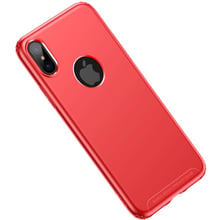 Аксесуар для iPhone Baseus Soft Case Red (WIAPIPHX-SJ09) for iPhone X/iPhone Xs: Колір червоний