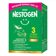 Смесь молочная Nestogen Nestle Нестожен 3 с лактобактериями 1000 г (1000127): Тип Смеси молочные