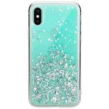 Аксесуар для iPhone Switcheasy Starfield Case Mint (GS-103-44-171-57) for iPhone Xs: Колір зелений