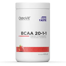 Амінокислота для спорту OstroVit BCAA 20-1-1 400 g /38 servings/ Strawberry Cream: Тип BCAA