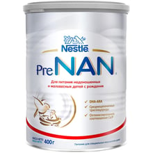 Детская смесь Nestle Pre NAN для недоношенных и маловесных детей с рождения 400 г (1000219): Тип Смеси молочные