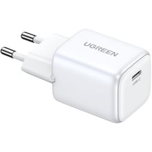 Зарядний пристрій Ugreen USB-C Wall Charger CD318 Nexode Mini 20W White (15324): Особливості Быстрая зарядка, Power Delivery (PD), USB-C