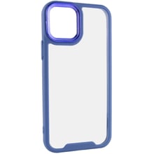 Аксесуар для iPhone Epik TPU+PC Lyon Case Blue для iPhone 13 Pro: Колір синий