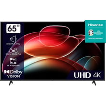 Телевізор Hisense 65A6K: Тип LED-телевизоры