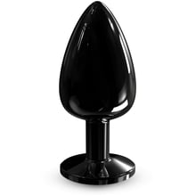 Металева анальна пробка із кристалом Dorcel - Diamond Plug Black L: Для кого Унисекс