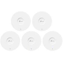 Точка доступу Wi-Fi TP-Link EAP613 5-Pack: Максимальна швидкість 574+1201 Мбит/с