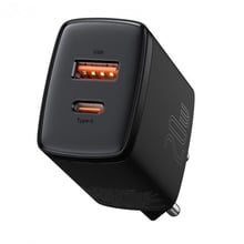 Зарядний пристрій Baseus Wall Charger USB+USB-C 20W Black (CCXJ-B01): Особливості Быстрая зарядка, USB-C, Power Delivery (PD)