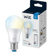 Розумна лампочка WiZ, E27, 8W, 60W, 806Lm, A60, 2700-6500K, Wi-Fi: Тип цоколя E27