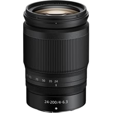 Объектив для фотоаппарата Nikon NIKKOR Z 24-200mm f/4-6.3 VR: Тип объектива Длиннофокусный