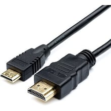 Кабель і перехідник Atcom HDMI A-C mini 2 м Black (14156): Тип кабель