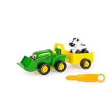 Ігровий набір-конструктор John Deere Kids Трактор з ковшем та причепом (47209): Виробник John Deere Kids