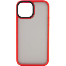 Аксесуар для iPhone Mobile Case TPU+PC Metal Buttons Red для iPhone 13 mini: Колір красный