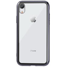 Аксесуар для iPhone WK Crysden Series Glass Case Black (RPC-002) for iPhone XR: Колір чорний