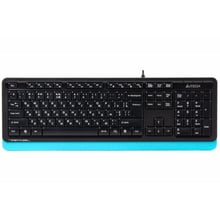 Клавіатура A4Tech Fstyler FK10 Black/Blue: Підключення дротове