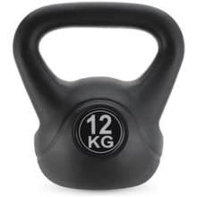 Гиря Gymtek 12 кг чорний: Вага, кг 12