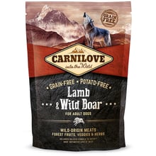 Сухой корм для взрослых собак Carnilove Lamb & Wild Boar 1.5 кг (8595602508983): Тип Сухой корм