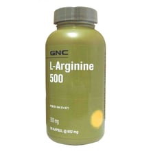 Амінокислота для спорту GNC L-Arginine 500 90 caps: Тип аргінін