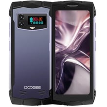 Смартфон Doogee S Mini 8/256Gb Silvery Purple: Дисплей 4.5" IPS (1170х480) + Secondary screen on the back