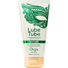 Лубрикант на водной основе Orgie Lube Tube Nature, 150 мл, натуральный состав, увлажняет, успокаивает: Для кого Унисекс