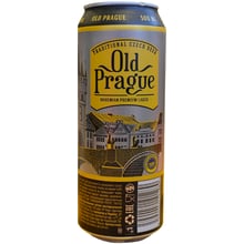 Пиво Old Prague Bohemian Premium Lager 0.5 ж/б (PLS5552): Об'єм, л 0.5