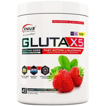 Амінокислота для спорту Genius Nutrition Gluta X5 405 g/45 servings/Strawberry: Тип глютамин