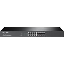 Сетевой коммутатор TP-Link TL-SF1016: Порты только Fast Ethernet (10/100)