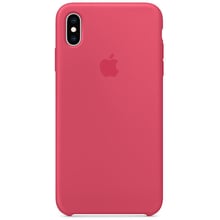 Аксесуар для iPhone Apple Silicone Case Hibiscus (MUJP2) for iPhone Xs Max: Колір рожевий