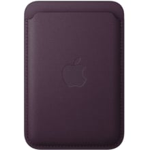 Чохол для iPhone Apple FineWoven Wallet with MagSafe Blackberry (MA7A4): Колір бордовый