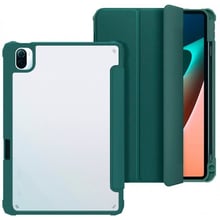 Аксессуар для планшетных ПК BeCover Case Book Soft Edge with Pencil mount Dark Green for Xiaomi Mi Pad 5 / 5 Pro (708363): Цвет зеленый