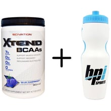 Амінокислота для спорту Scivation Xtend BCAAs 416 g /30 servings/ Blue Raspberry+BPI 650 ml White: Тип BCAA