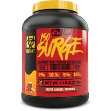 Протеїн Mutant Iso Surge 2270 g / 73 servings / Salted Caramel Chocolate: Вид сироваткові