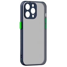 Аксесуар для iPhone ArmorStandart Frosted Matte Navy Blue (ARM64484) для iPhone 14 Pro Max: Колір синий