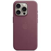 Чохол для iPhone Apple FineWoven Case with MagSafe Mulberry (MT4L3) for iPhone 15 Pro: Колір бордовый