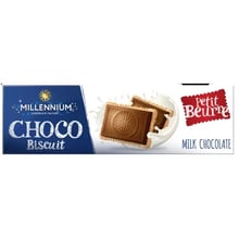 Шоколад Millennium Choco Biscuit молочний з печивом 132 г (4820075507749): Вага, г 132