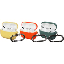 Чохол для навушників ArmorStandart Silicon with hook 3in (Atrovirens, Orange, Yellow) for Apple AirPods Pro: Тип чохол