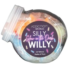 Набір фалоімітаторів ADDICTION Silly Willy Glow in the Dark 12 шт: Призначення Вагинальные