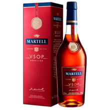 Коньяк Martell VSOP в коробке 40% 1 л (STA3219820007879): Объем, л 1