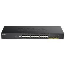 Сетевой коммутатор D-Link DGS-1250-28X: Порты только Gigabit Ethernet (10/100/1000)