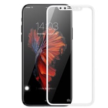 Аксесуар для iPhone Baseus Tempered Glass Silk Screen 0.2mm White (SGAPIPH8-ASL02) for iPhone 11 Pro/iPhone X/iPhone Xs: Колір білий