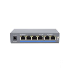 Сетевой коммутатор Atis PoE-1006-4P/250m: Порты только Fast Ethernet (10/100)